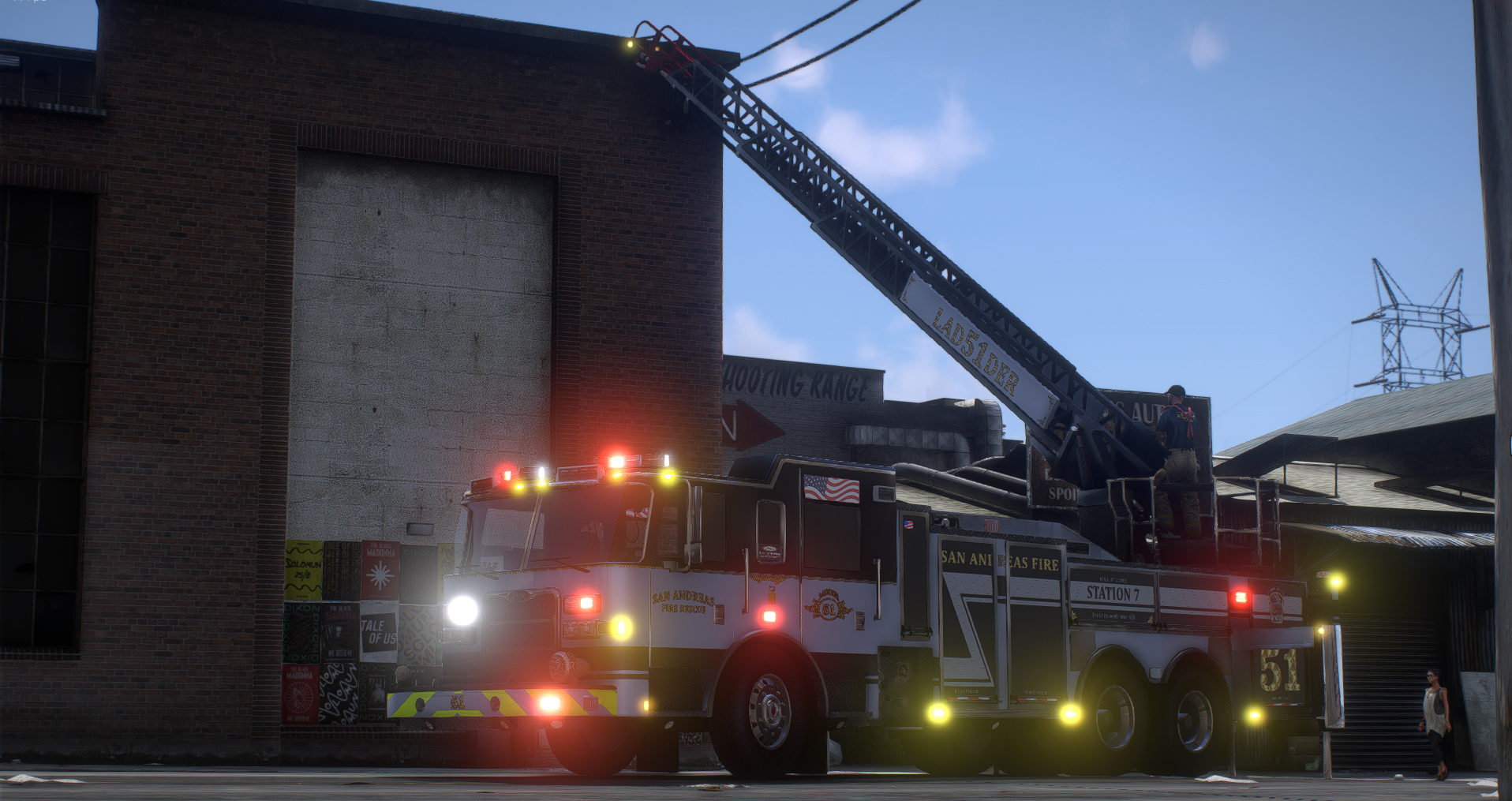 SAFR Ladder Truck